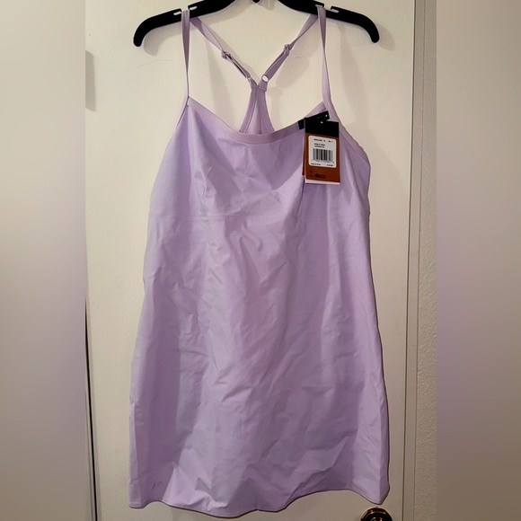 NORTH FACE YOGA WARQUE LAVENDER SKORT DRESS TENNIS PICKLE BALL SWIM 1X PLUS NWT - Picture 1 of 10